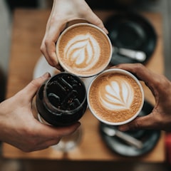 Combo de café e pão